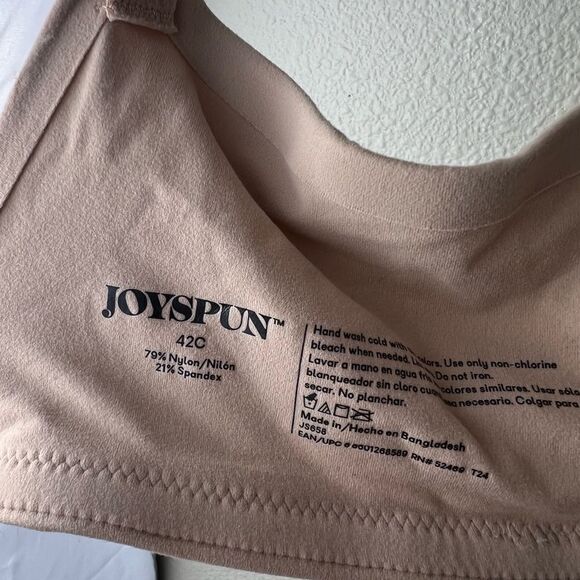 Joyspun Women's Smoothing T-Shirt Bra, 42 C - Picture 6 of 10